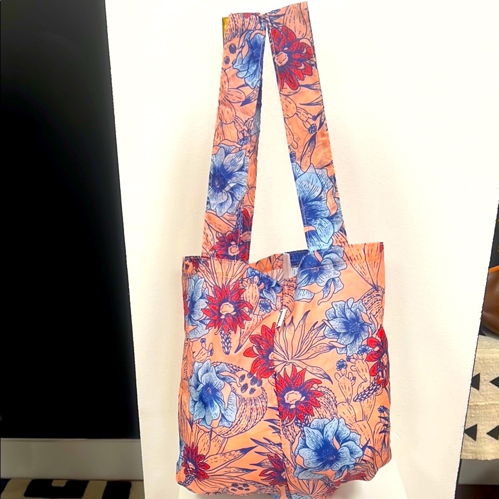 STARBUCKS Floral Tote Bag
